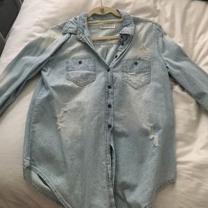 Denim Long Sleeve Shirt