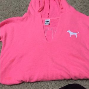 Pink pullover