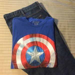 Captain American tshirt