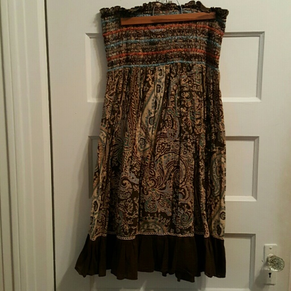 Fun & Flirt Strapless Dress