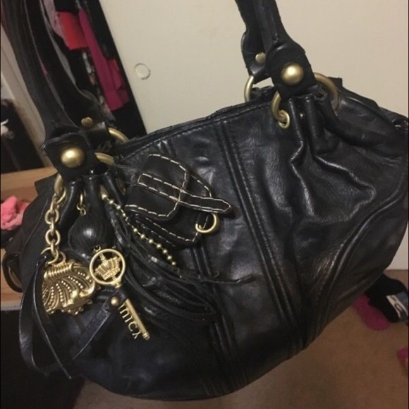 Juicy Couture Handbags - Juicy couture black leather purse