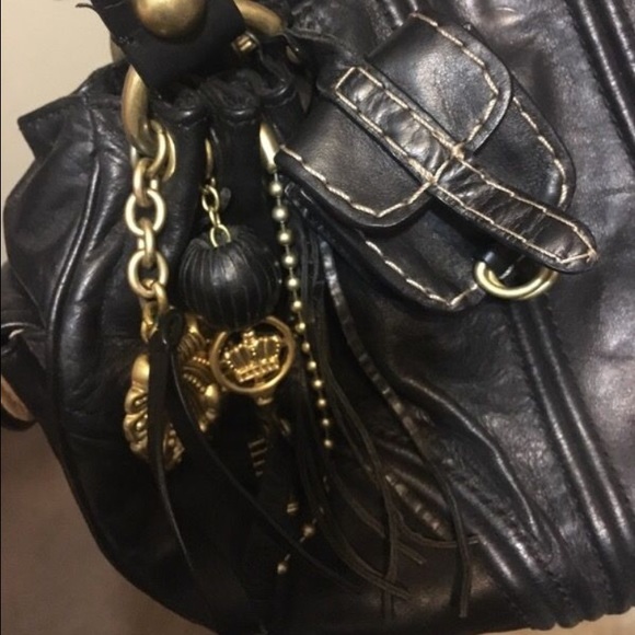 Juicy couture black leather purse - Picture 3 of 3