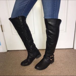 Over the knee boots
