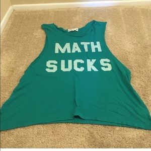 Math sucks tee