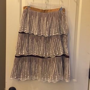 Odille by Anthropologie sz 6 skirt