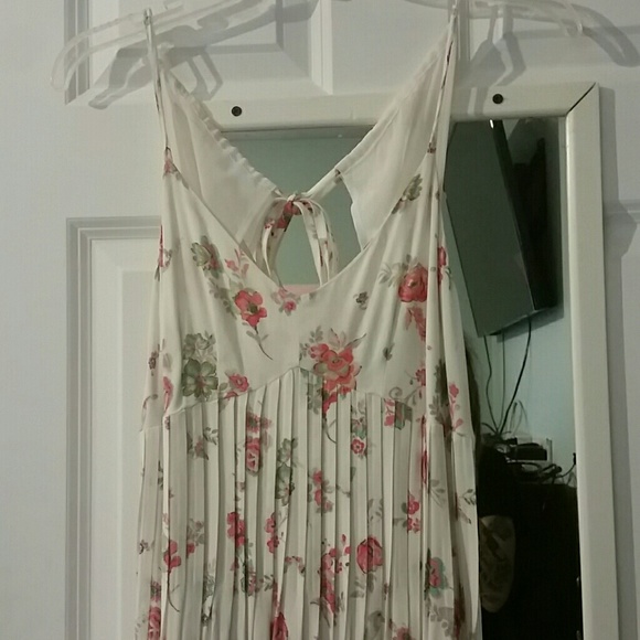 New with tag Lauren Conrad Long floral dress