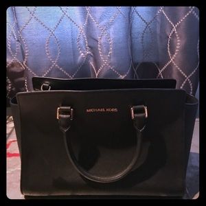 Michael Kors black large purse