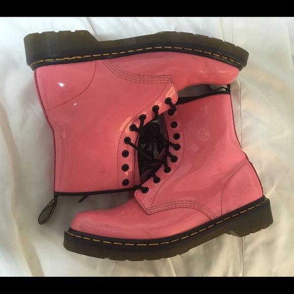 Neon Pink Dr. Martens