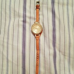 *Make offer* Fossil genuine leather watch