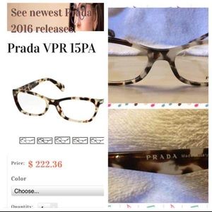 New Authentic Prada glasses VPR 15P frames