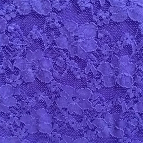 NEW h&m lavender bodycon lace embroidered dress XS - Picture 3 of 4