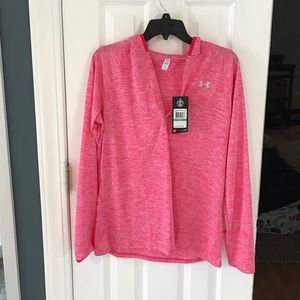 NWT Large Under Amour hooded top