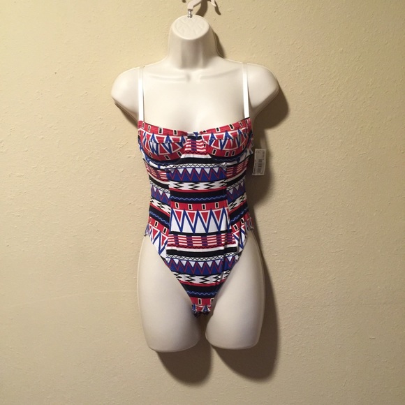 American Apparel Tops - American Apparel Tribal Print Bodysuit