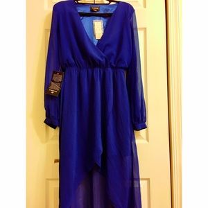 Bebe high low dress