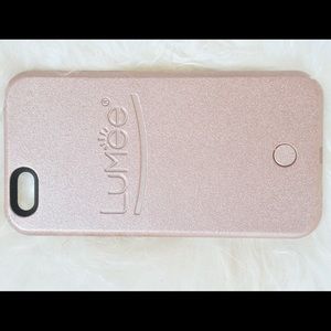 Rose Gold Lumee Case for 6 PLUS 💋!!! Like New