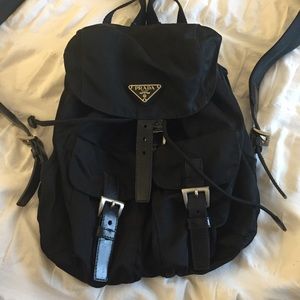 Prada nylon backpack