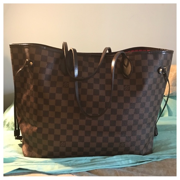 Louis Vuitton Handbags - LOUIS VUITTON Damier Ebene Neverfull GM Tote Bag