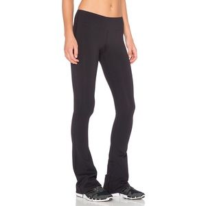 BLACK SPLIT 59 FLARES: XS.  Never worn!!!!