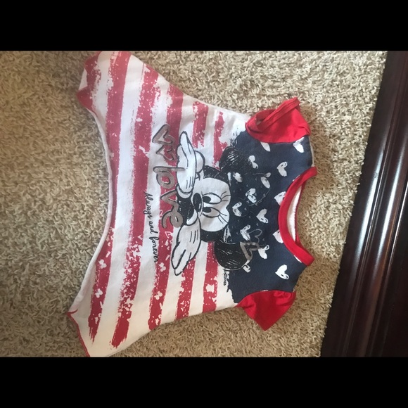 Minnie Mouse USA outfit 12 months - Picture 2 of 4