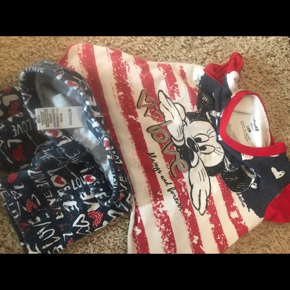 Minnie Mouse USA outfit 12 months - Picture 4 of 4