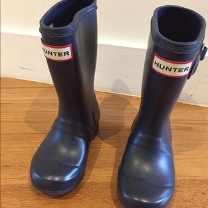 Hunter Toddler Boots US8/UK7 Dark Navy Blue