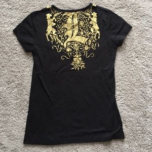 L.A.M.B. Tops - L.A.M.B. Gold printed tee L.A.M.B. Tops - L.A.M.B. Gold printed tee