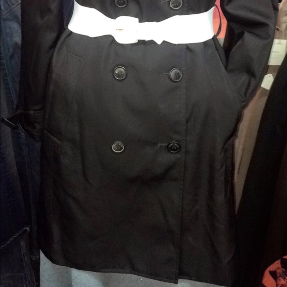 Zara basic black coat - Picture 2 of 4