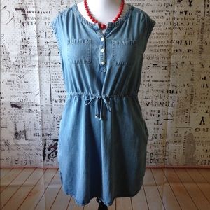 Eddie Bauer Chambray Dress