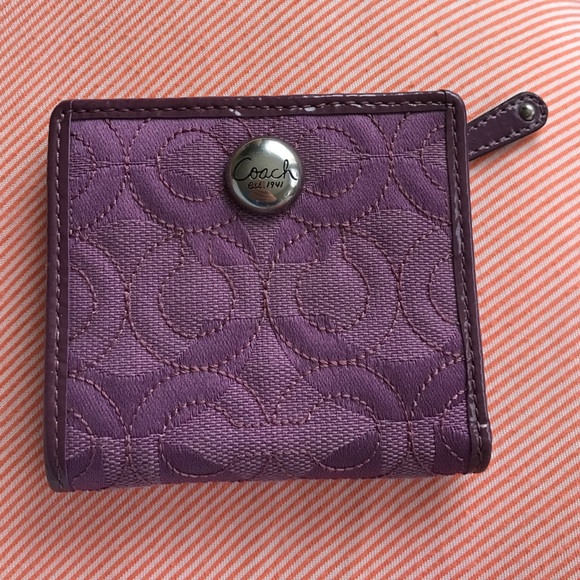 Small coach wallet