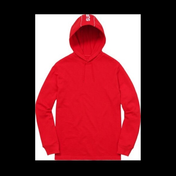 SUPREME HOODED LONG SLEEVE