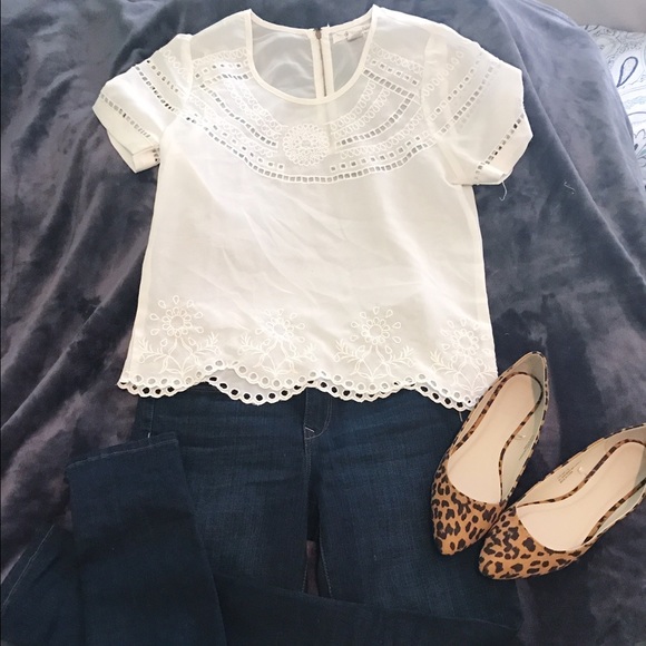 Sheer White Shirt