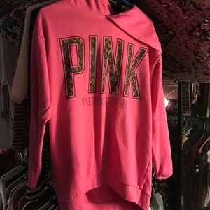 Pink hoodie