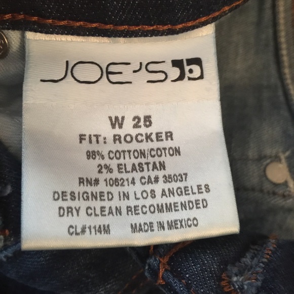Joe's Rocker Jeans - Picture 2 of 3