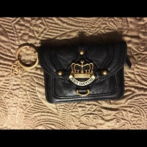 Juicy Couture small black wallet