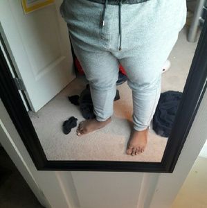 Grey joggers