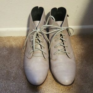 Grey Chelsea Crew Ankle Booties