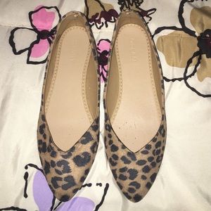 Cheetah print Old Navy flats
