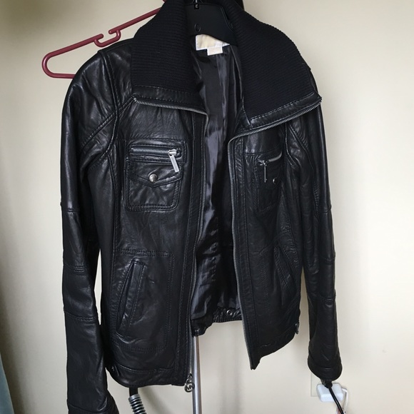 Michael Kors leather jacket