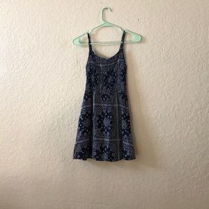Casual bandana print dress
