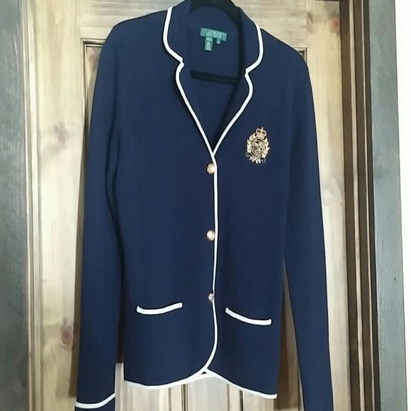 Navy sweater Ralph Lauren