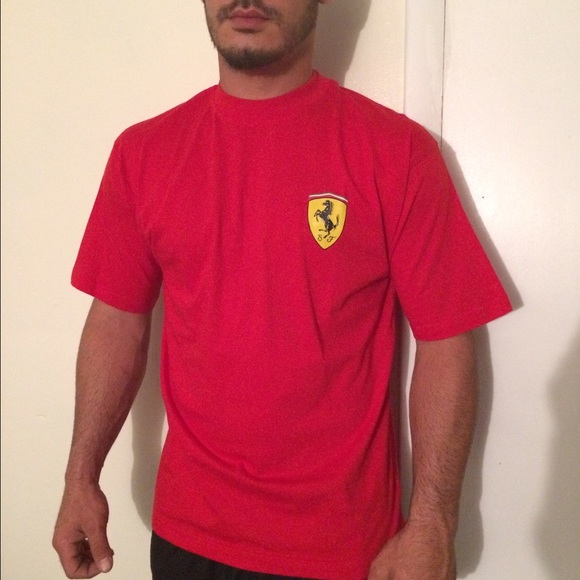 Ferrari Other - Host pick ferrari red shirt large men new with tag