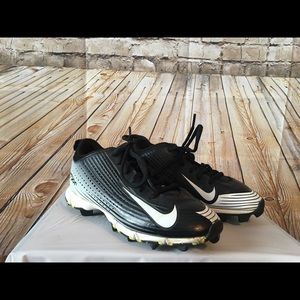 KID'S NIKE VAPOR BASEBALL CLEATS, SIZE 13