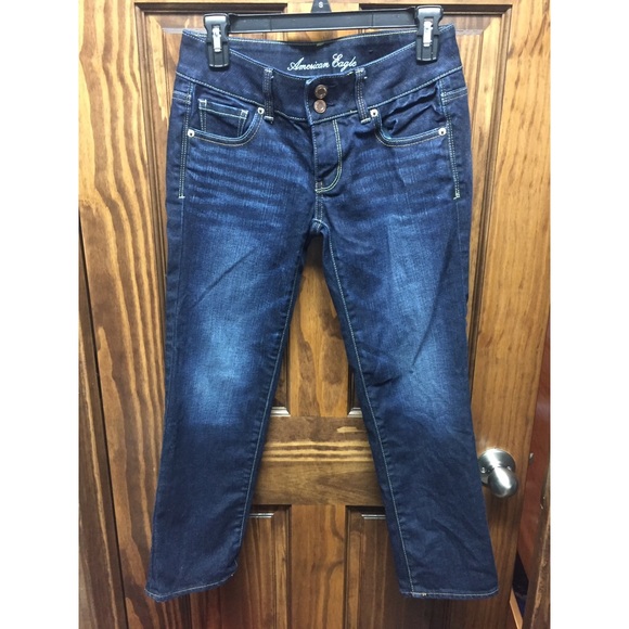 American Eagle Crop Cropped Capri Jeans - 2