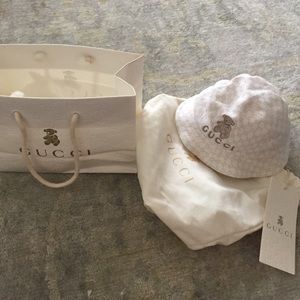 Gucci baby hat - brand new