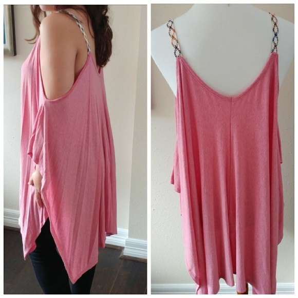 BUY 1, GET 1 FREE! Cold shoulder tunic - Picture 4 of 4