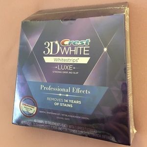 Crest 3D whitestrips professional effects NEW