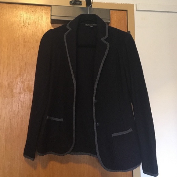 Wool navy brooks brothers blazer