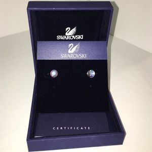 NIB Genuine Swarovski crystal studs