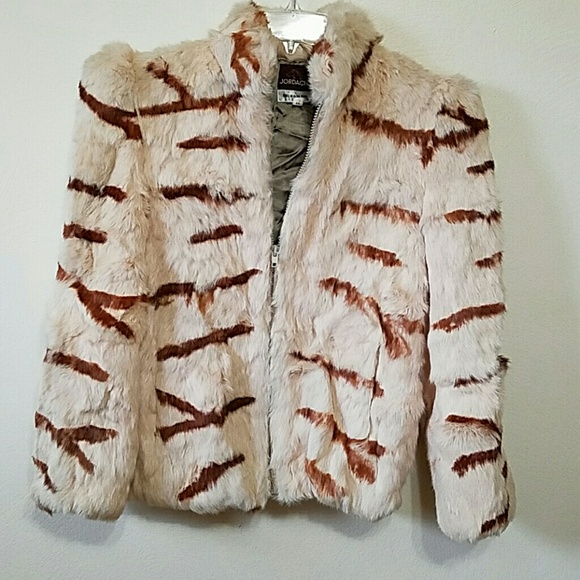 Jordache Jackets & Blazers - SALE Vintage rabbit fur jacket