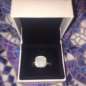 PANDORA Elegant Sincerity Ring, Mother of Pearl